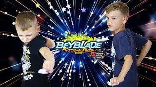 Бейблэйд Бёрст за ЭКСКАЛИУС X4 ЭПИЧЕСКАЯ БИТВА на все волчки Beyblade Burst battle games [upl. by Colley]