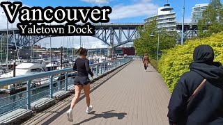 Downtown Vancouver  Yaletown Docks [upl. by Lucian]