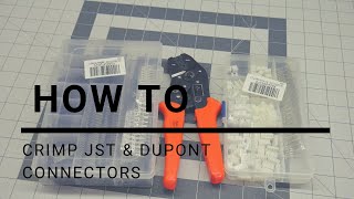 Short  How to Crimp JST amp Dupont Connectors [upl. by Retsevel]