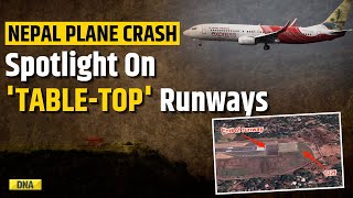 Nepal Plane Crash What Are TableTop Airports What Makes Them Scary Are Such Airports In India [upl. by Aninaig663]