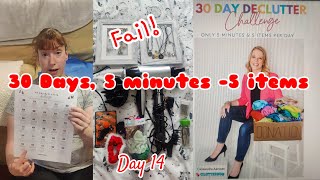 30 Day September Declutter challenge DAY 14 [upl. by Nihsfa219]