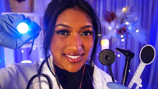 ASMR  Full Doctor CheckUp Scalp Check Eye Exam Ear Cleaning Medical Roleplay for Sleep [upl. by Oni911]