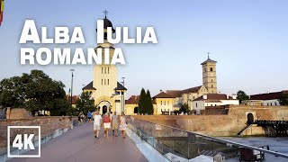 Alba Iulia TRANSYLVANIA Romania 2024 • 4K 60 fps HDR ASMR [upl. by Erl243]