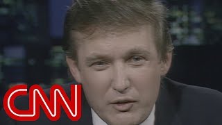 Donald Trump quotI dont want to be presidentquot  entire 1987 CNN interview Larry King Live [upl. by Nicola]