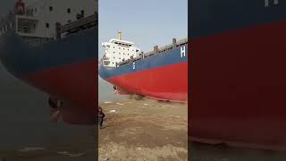 quotLaunching Mega Ship Using Airbagsquot [upl. by Aizatsana]