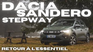 ESSAI Dacia Sandero Stepway 2023  aton réellement besoin de plus [upl. by Lucey693]