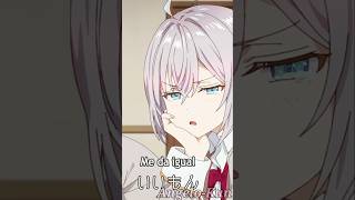 No lo haría aunque me pagarán😑🙎alya sometimes hides her feelings in russianespañol latino🇲🇽 anime [upl. by Harias393]