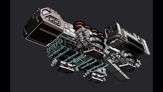 Plasticity  Starship Scraps  003 Timelapse [upl. by Juta]