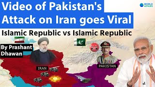 Video of Pakistans Attack on Iran goes Viral  Islamic Republic attacks Islamic Republic [upl. by Donavon733]