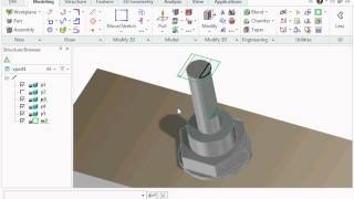 PTC Creo ElementsDirect Modeling Express Basic demo  part 2 [upl. by Notrab]