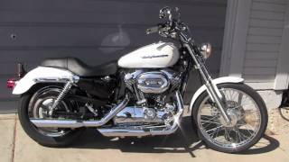 2004 Sportster XL1200C Screamin Eagle II slip ons [upl. by Fergus]