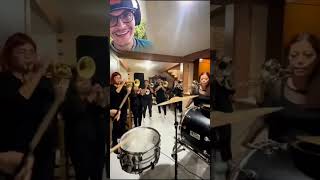 Cuidado con la tamborera 💪😬🎶 BandaSinaloense VideosDelWhats TuberoDeLosArtistas Mujeres Musico [upl. by Elvira]