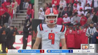 Illinois quarterback Luke Altmyer gaining more confidence with every game in upanddown start [upl. by Ahserb]