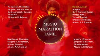 MERSAL Tamil  Full Album  Mp3 songs  Vijay Samantha ARRahman  Atlee [upl. by Yecac]