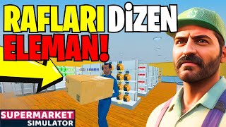 Supermarket Simulator de Depo Personeli Güncellemesi YENİ [upl. by Swanson]