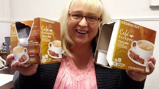 Review on Keurig Café Escapes Chai Latte Single Serve Coffee KCup Pod Flavored Coffee [upl. by Nyad]