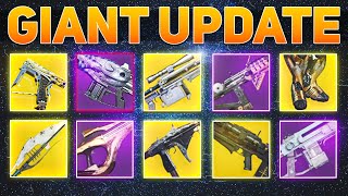 Enhanced Raid Weapons Exotic Nerfs amp Major Weapon Buffs  Destiny 2 Lightfall [upl. by Giulietta]