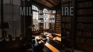 Les règles du succès dun milliardaire richesse réussite motivation entrepreneuriat inspiration [upl. by Nakada]