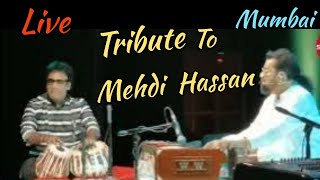 Mehdi Hassan Tribute Ghazal Hariharan Tabla Shaadaab Shakoori [upl. by Ellirehs]