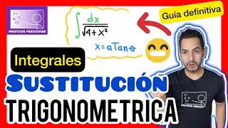 ✅INTEGRACIÓN por SUSTITUCIÓN TRIGONOMÉTRICA Caso 2𝙂𝙪í𝙖 𝘿𝙚𝙛𝙞𝙣𝙞𝙩𝙞𝙫𝙖😎💯🧠 Cálculo Integral [upl. by Samul951]