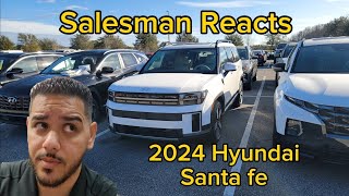 First Reaction to the 2024 Hyundai Santa Fe [upl. by Alden]