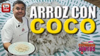 Como hacer ARROZ CON COCO  AUTENTICO [upl. by Aniles]