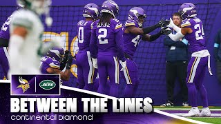 Minnesota Vikings 23 New York Jets 17  Between the Lines [upl. by Melisenda207]