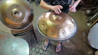 MagicPan HandPan F2 Nordlys 121 432Hz ember [upl. by Ras60]