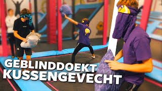 OVERNACHTEN IN EEN TRAMPOLINE PARK  6 [upl. by Monie]