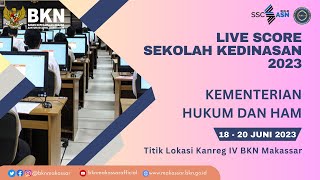 Live Score SKD Sekolah Kedinasan Poltekim amp Poltekip Kemenkumham  Sesi 4  Senin 19 Juni 2023 [upl. by Asirehc]