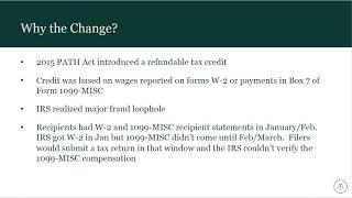 2020 Form 1099 Filing Update for Nonemployee Compensation [upl. by Keyser]