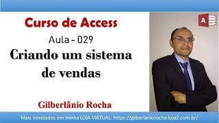 Curso de Access Aula 29  Contas a receber Parte1 [upl. by Melentha]