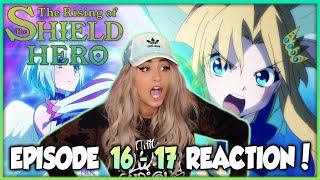 FILO VS THE FILOLIAL QUEEN 👑  The Rising of the Shield Hero Episode 16 amp 17 Reaction  Review [upl. by Peri]