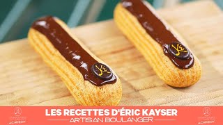 La recette dune pâtisserie de tradition française léclair au chocolat [upl. by Asilla740]