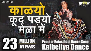 Rajasthani Song  Kalyo Kood Padyo Mele Main  Popular Rajasthani Folk Dance  Kalbeliya Dance [upl. by Narud390]