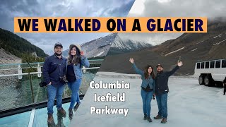 Columbia Icefield Adventure  Athabasca Glacier Tour amp Columbia Icefield Skywalk  Drive to Jasper [upl. by Ajiat]