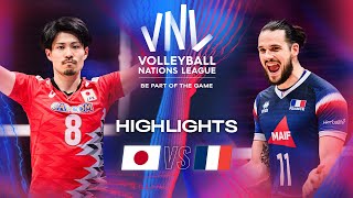 🇯🇵 JPN vs 🇫🇷 FRA  Gold Match  Highlights  Mens VNL 2024 [upl. by Ahsinyt]