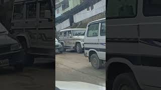 Traffic jam in Kohima near Box cutting road [upl. by Ahsap]