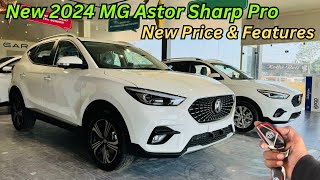 2024 MG Astor Sharp Pro Full Detailed Review ♥️ Astor New Updates amp Features Ventilated Seats [upl. by Iderf]