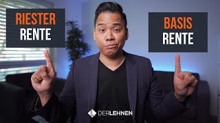 Basisrente Rürup vs Riesterrente  Vor und Nachteile  PLUS Geheimtipp [upl. by Sewole]