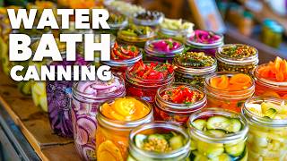 Water Bath Canning Step by Step [upl. by Lashar]