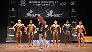 Finale Classic Bodybuilding 1 bis 178cm  Int Süddeutsche Meisterschaft 2018 [upl. by Anihsak]