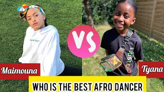 Maimouna Vs Tyana Afro dance challenge Who is the best dancer [upl. by Iorgo378]