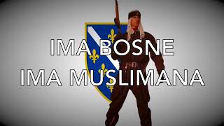 Ima Bosne Ima Muslimana  Bosnian War Song by National Radio [upl. by Esilanna]