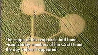 Steven Greer  CSETI  Alton Barnes England 1992 Crop Circle Formation [upl. by Aleahc511]