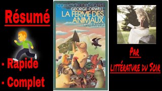 La ferme des animaux  Résumé rapide  Georges Orwell [upl. by Notniuq]