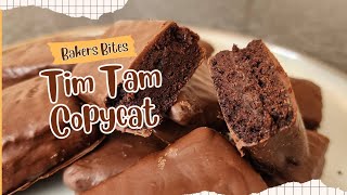 Homemade Tim Tam  Copycat Recipe  Bakers Bites [upl. by Wagoner]