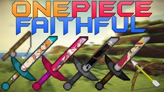 ZERO LAG FAITHFUL ONE PIECE EDIT MINECRAFT PVP UHC [upl. by Riplex]