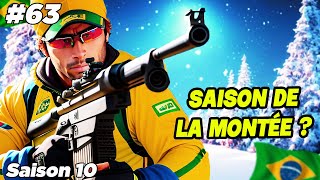 LA SAISON DE LA MONTÉE  Carrière NGL Biathlon 63 [upl. by Calondra544]