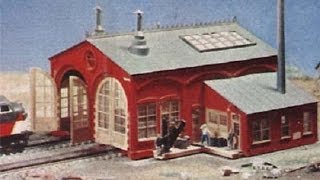 Rebuild of Revell HO Scale Engine House 3 of 3 [upl. by Layol]